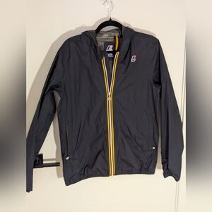 K-Way Packable Claude-Style Windbreaker Jacket | Size M